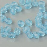 Zdjęcie - Fire Polish Matte Aquamarine (M60010) 4mm